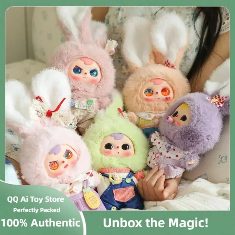 

Новая серия Big Baby Little Lucky Baby Adventure Of The Little Rabbit, глухая коробка, прекрасная виниловая плюшевая сумка, кулон, кукла, загадочная коробка