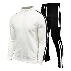 Men's Sets Tracksuit Hoodie and Sweatpants 2-piece Set Fitness Gym Clothing Running Set 2024 Spring New Jogger Sportswear Suit