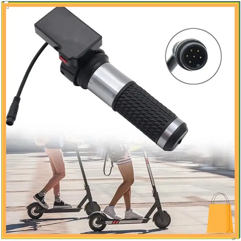 

Trending Electric Scooter 48V Z-920 Rotary Accelerator 6-Pin LCD Rotary Accelerator For Thumb Press Accelerator