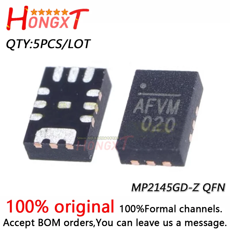 MP2145GD-Z MP2145GD MP2145 AFVE AFVH AFVG AFV QFN, 100% novo, 5pcs