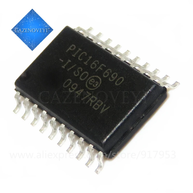 5pcs/lot PIC16F690-I/SO PIC16F690ISO PIC16F690 SOP-20 In Stock