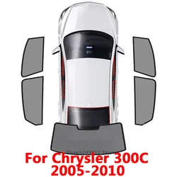 クライスラー300c 300 c 2010 2009 2008用カー磁気サイドウィンドウサンシェードメッシュブラインドカーウィンドウキュシアン2005 2006 2007