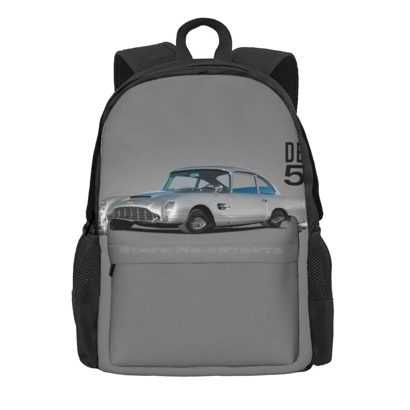 The Db5 Hot Sale Schoolbag Backpack Fashion Bags Sports Car Transport 007 Vintage Cars Classic Cars Db5