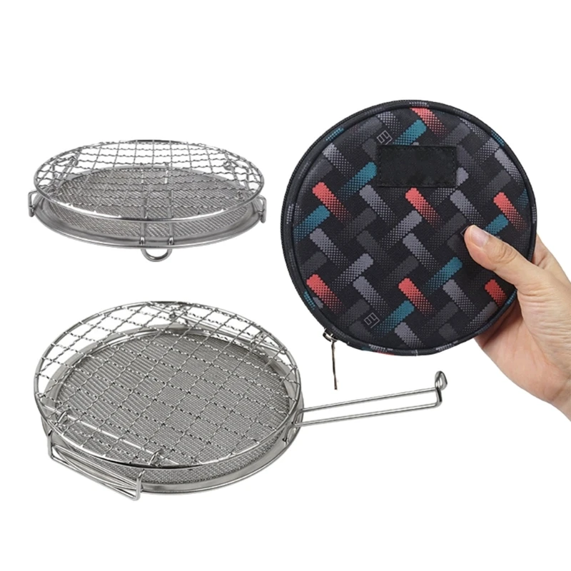 Mini utensilios cocina multifuncionales, práctica red para asar, herramienta duradera, accesorios cocina para barbacoa,