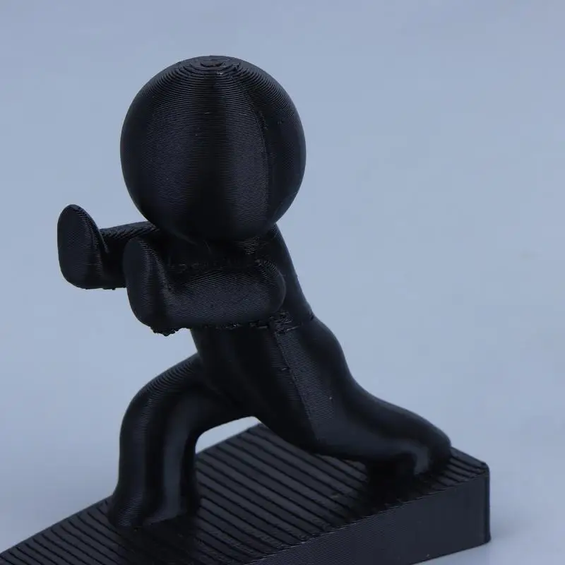 Cute Cartoon Non-slip Door Stop Decorative Action Figure Shock Absorbent Door Bumper for Home Office