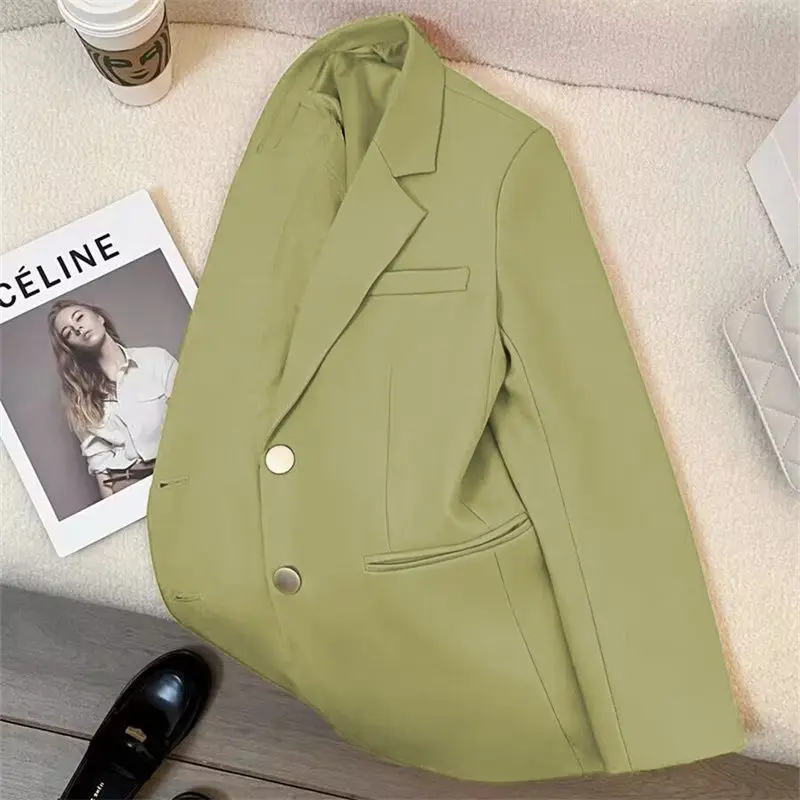 Insozkdg Spring Autumn New Temperament Commuting Blazer Women Advanced Sensible Fried Street Suit Coats Jacket Women Clothing