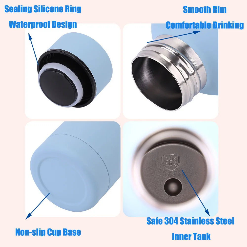 مخصص بهلوان من الفولاذ المقاوم للصدأ غطاء شخصية معزول درينكوير زجاجة ماء حراري هدية الزفاف مدرسة صديقة Termos #6