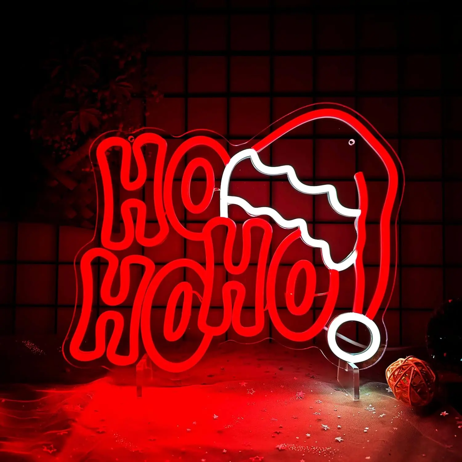 

Merry Christmas Neon Led Sign HOHOHO Xmas Room Decoration For Party Home Kid's Bedroom Bar USB Powered Lamp Wall Decor Signs