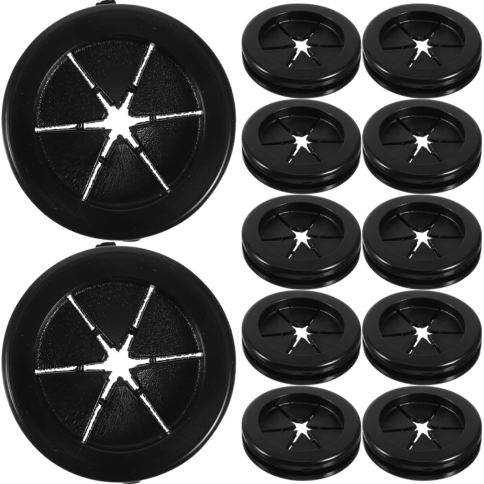 

20pcs Rubber Grommet Kit Double Sided Rubber Hole Plugs Wire Grommet Cable Wire Protection Wall Hole Repair Kit For Wiring