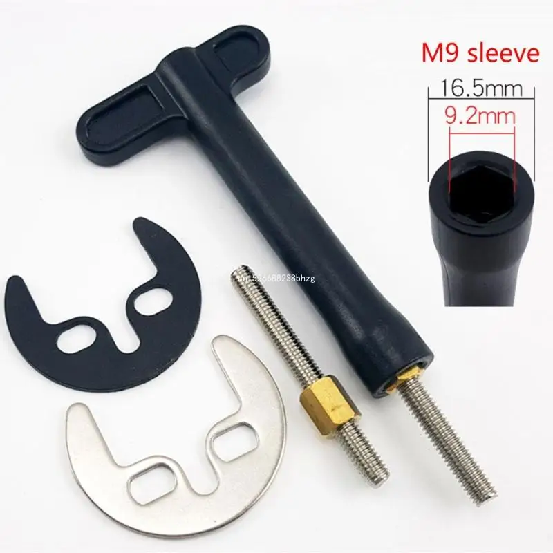 Faucet Mounting Nut and Washer Faucet Lock Nuts Mounting Fitting Fixing Tool for Kitchen Basins Tap Easy to Install