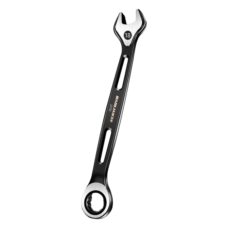 6-22mm Open Wrenches Plums Blossoms Ratchets Wrenches Double-Headed Quick-shaking DualUse Head Spanners