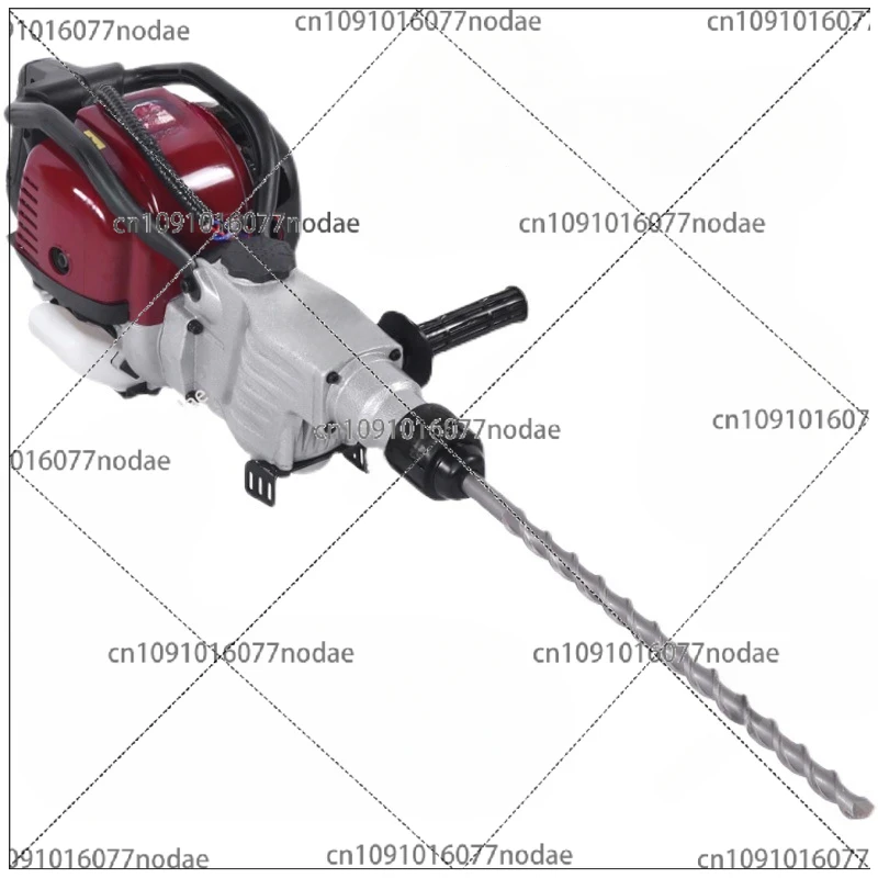 Gasoline Drilling Rig Impact Drill Concrete Rock Electric Hammer Gravel  Hammer Three-Purpose Rock Drilling Tool Four-Stroke