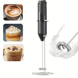 Mini Electric Milk Foamer Blender Wireless Coffee Whisk Mixer Handheld Egg Beater Cappuccino Frother Mixer Kitchen Whisk Tools