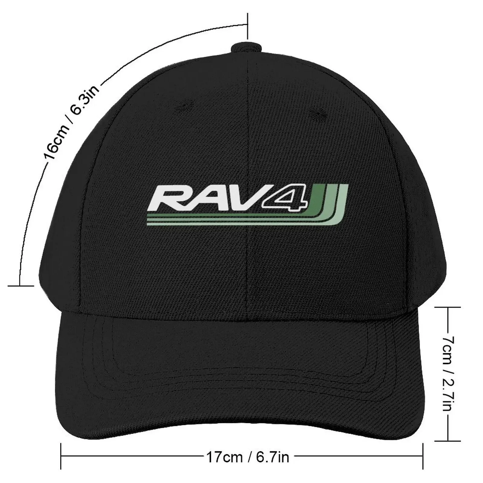 RAV4 Heritage Lunar Rock color Artwork Baseball Cap New Hat Hat Luxury Brand Male Women's