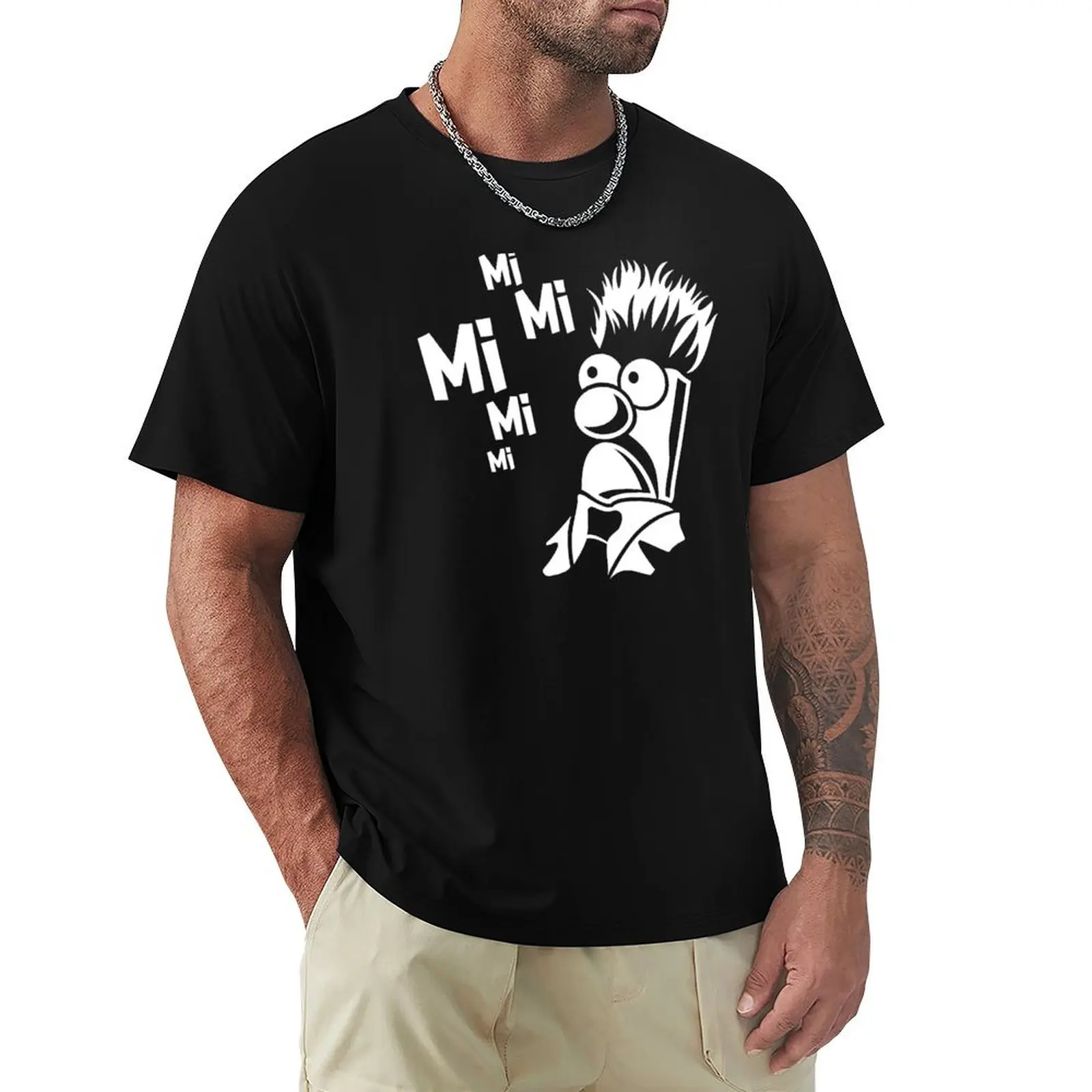 MiMiMi Mi Mi Mi Mr Beaker Satire Parody T-Shirt t shirt for man 100 percent cotton T-Shirt
