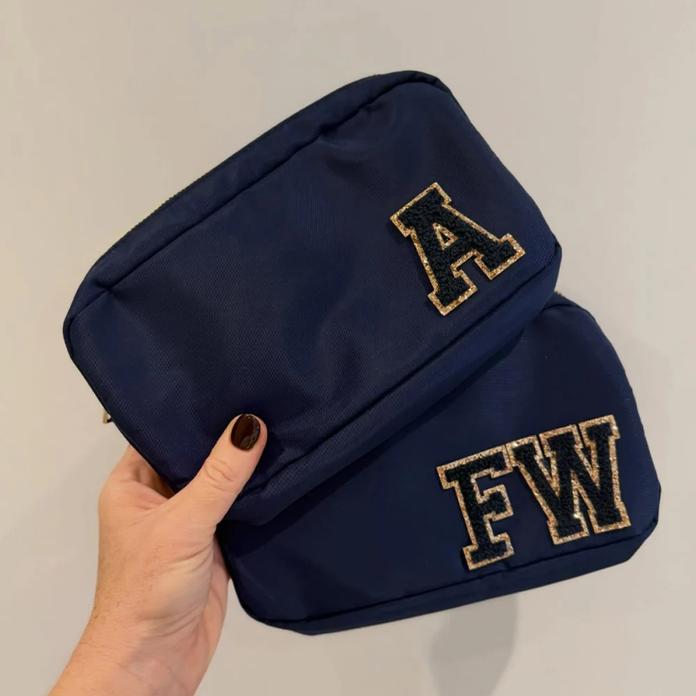 S /M/L/XL الأزرق الداكن النايلون الحقيبة عيد الميلاد الأحمر النايلون الحقيبة حقيبة مستحضرات التجميل السفر حقيبة أدوات الزينة السفر المنظم مهرجان الهدايا حقيبة