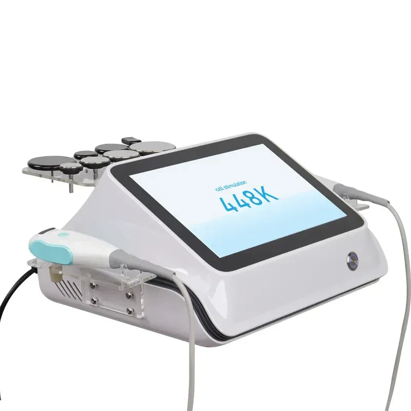 

448Khz CET RET Tecar Device INDIBA Physical Therapy Machine Rf High Radio Frequency Diatermia Pro Loss Weight Health Care System