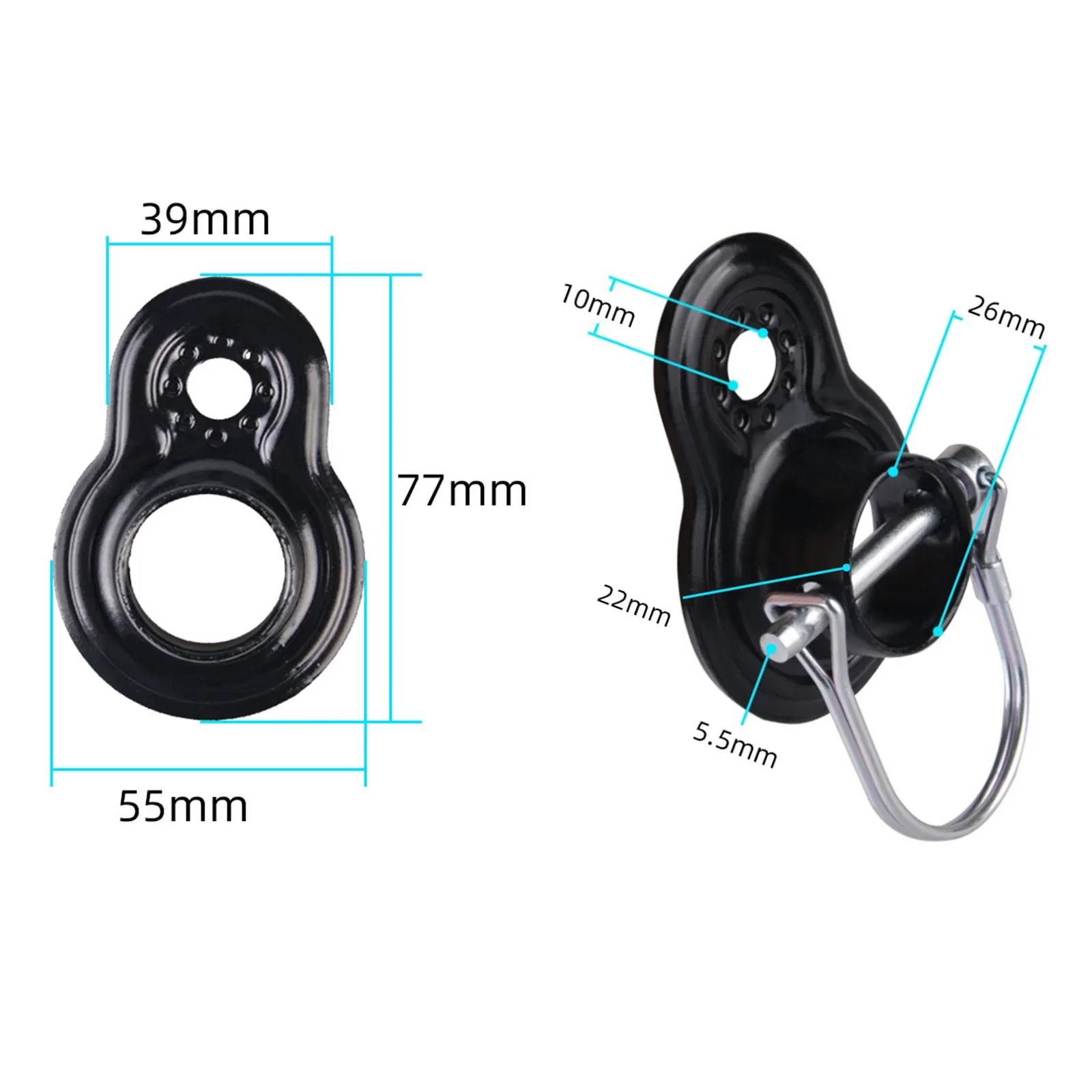 

Traction Head Bike Lock ABS Easy To Use Practical To Use For Pet For Sundries Bike Trail For Baby For Instep