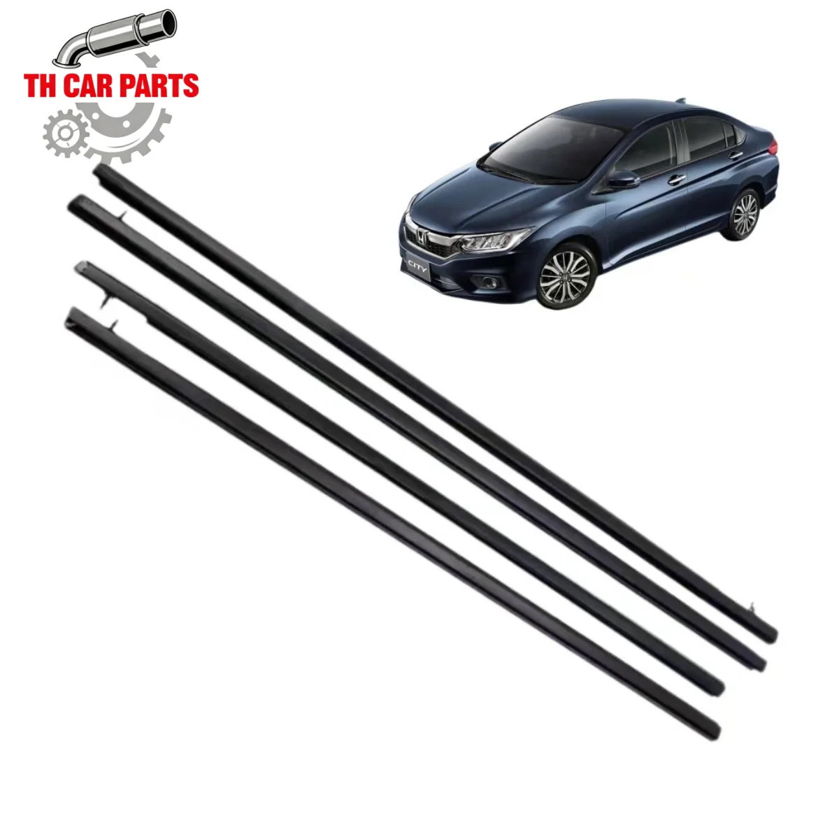 

Уплотнитель окна автомобиля для Honda city 2015-2018 4 шт. автомобильный уплотнитель для литья окна