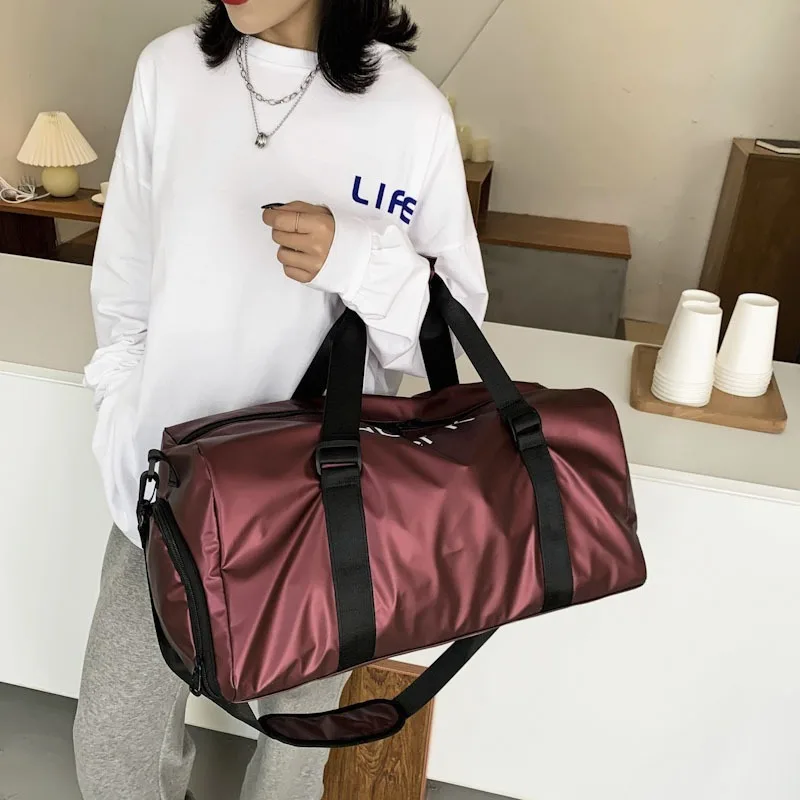 

1pcs Hand Luggage Travel Bag Large Capacity Dry Wet Separation Organizer Pouch Outdoor Sports Gym Duffel Bag