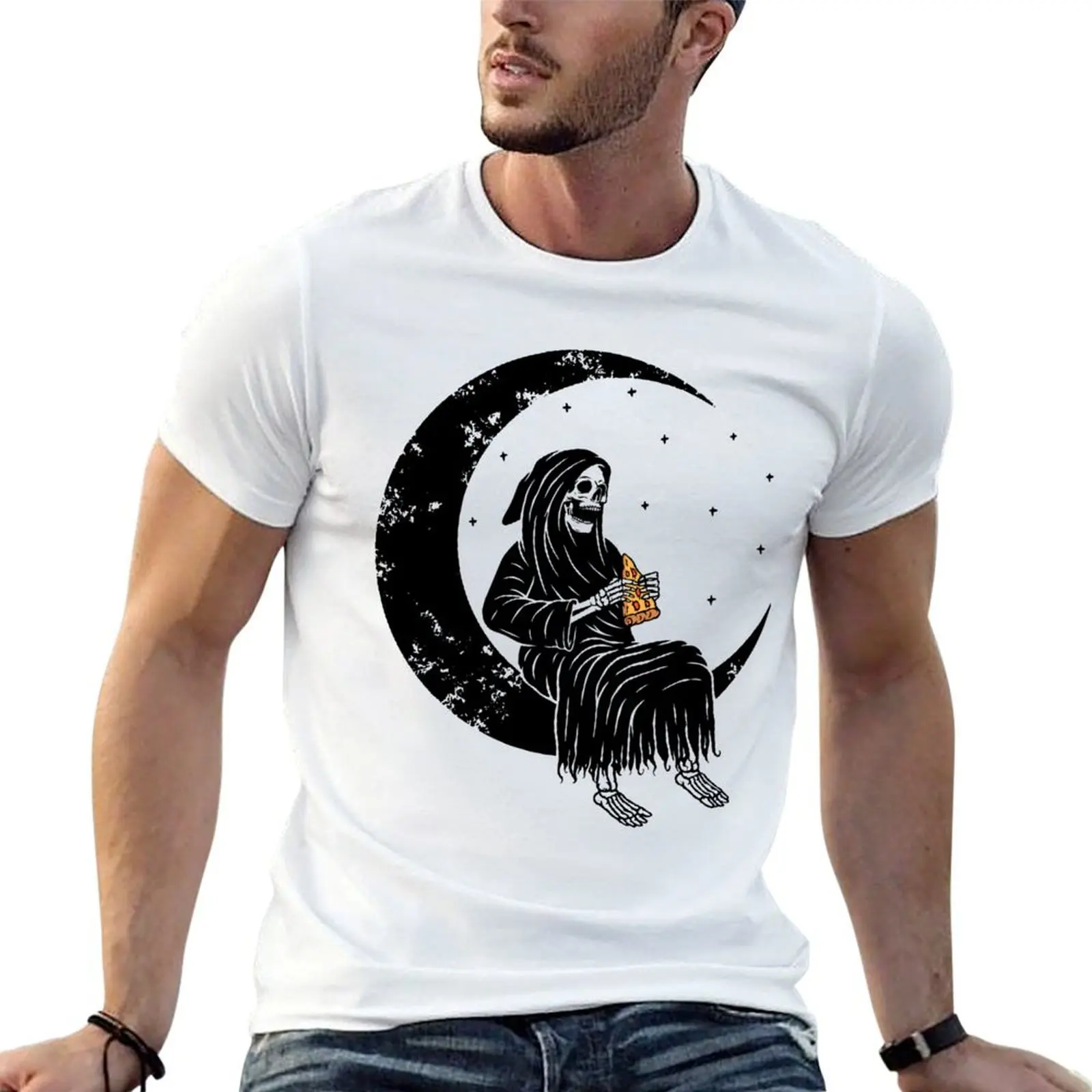 

Funny Grim Reaper Sticker T-Shirt graphic t shirts for man t shirts for man graphic tees T-Shirt