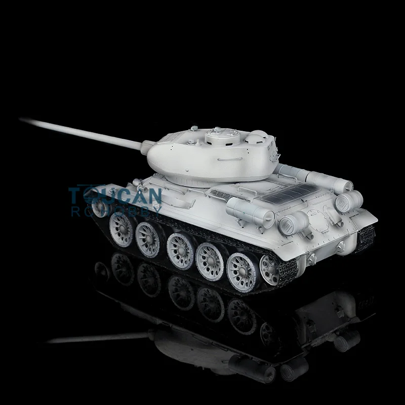 HENG LONG 1/16 FPV-camera Kunststof 7.0 T34-85 RC-tank 3909 360 °   Torentje Stalen Versnellingsbak Motor Aandeel Rook BB Schieten TH17774