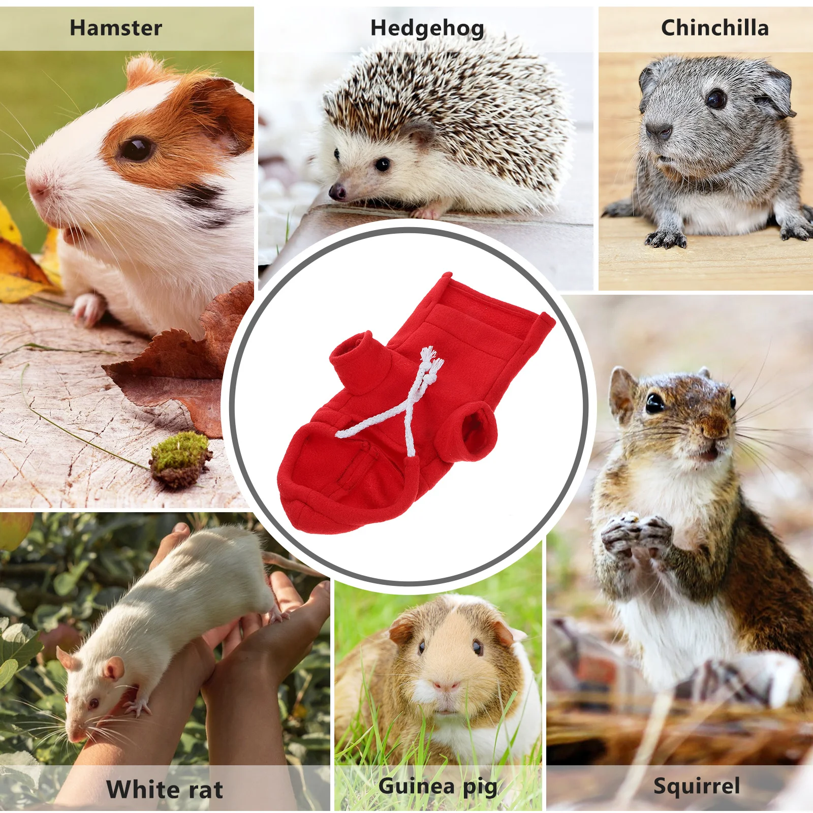 سترة بقلنسوة للحيوانات الأليفة قابلة للتنفس للحيوانات الصغيرة، ملابس ناعمة دافئة من الصوف مناسبة للأنشطة الخارجية والمشي اليومي والحفلات الاحتفالية اللطيفة #1