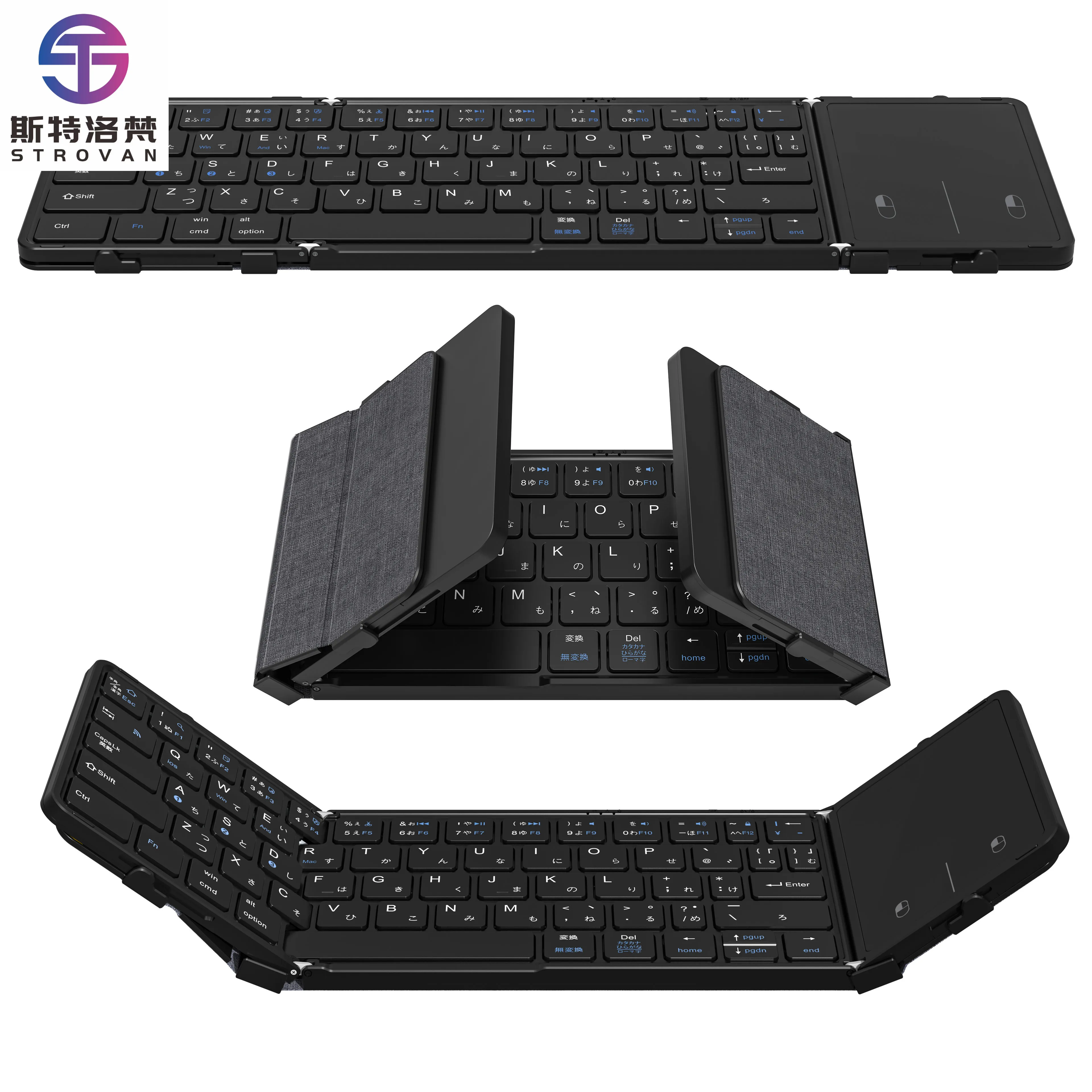 BT-1503 Mini Keyboard Laptop Smartphone Tablet Keyboard  Ios General Bt Foldable Smart Wireless Keyboard