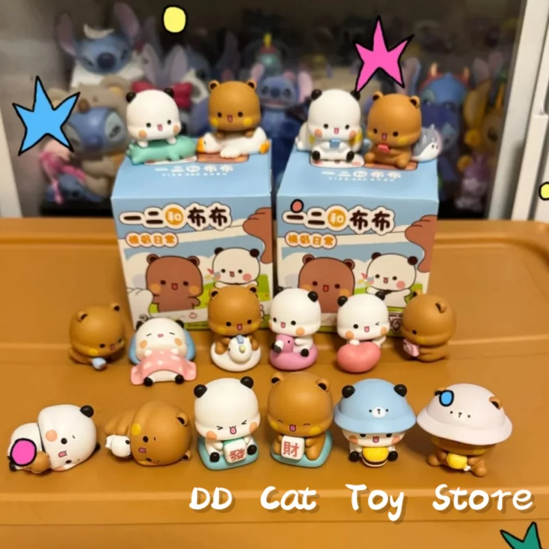 

В наличии Оригинальная повседневная жизнь пары Bubu и Dudu V3 слепая коробка Kawaii настольный декор орнамент Yier и Bubu фигурка коробка-сюрприз