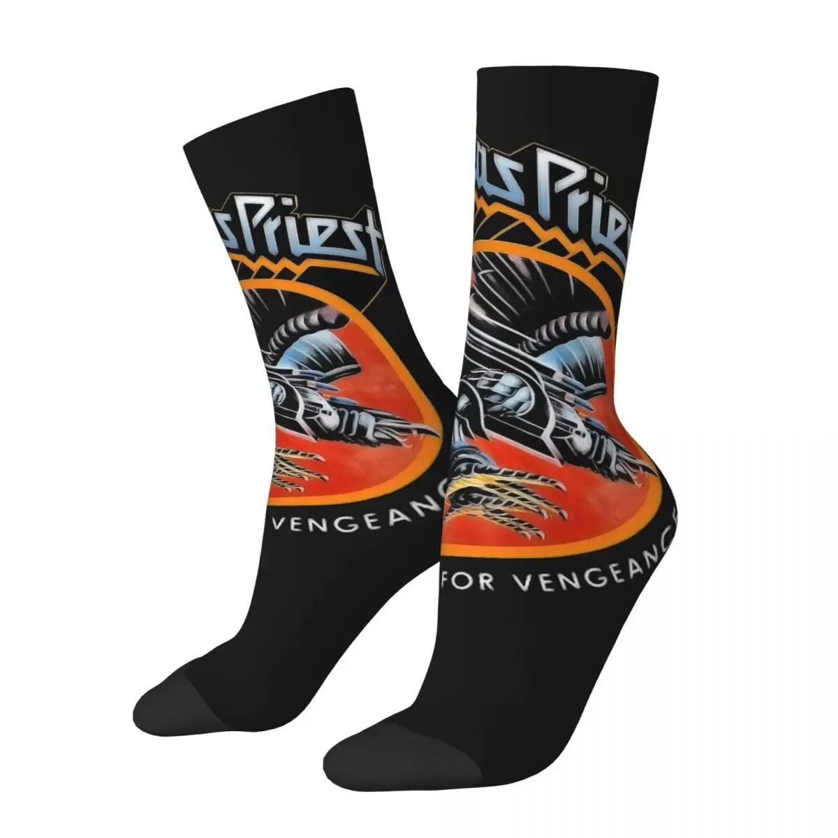 Judas Priest Accessories Machine Men Women Socks Outdoor Novelty Spring Summer Autumn Winter Stockings Gift