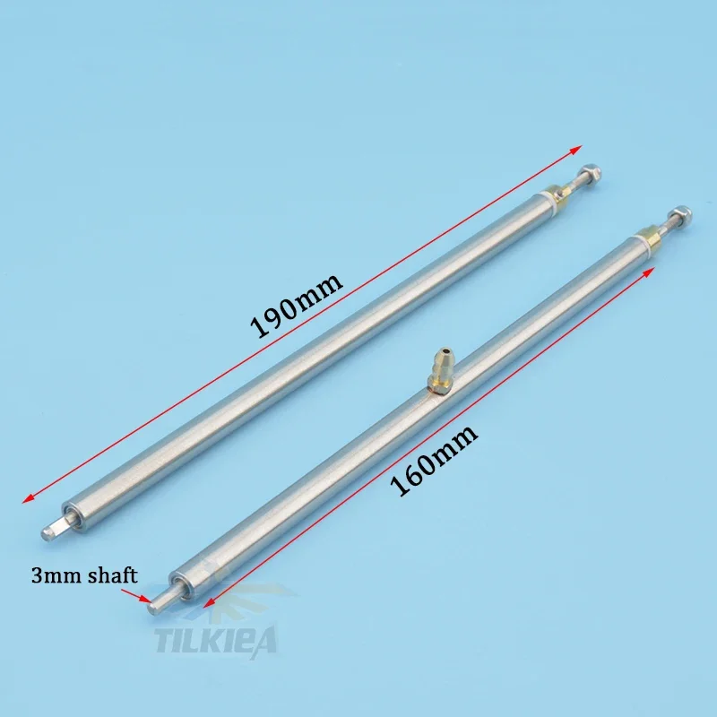 FT012 Steel Tube Spare Parts Stainless Steel 3mm Ship Shaft  For FT012 2.4G Brushless RC Racing Boat