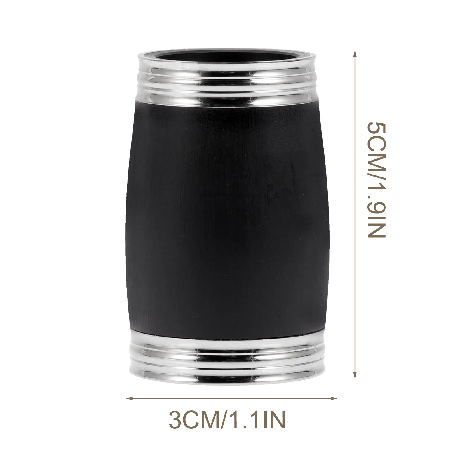 Bright Color Clarinet Tuning Tube B Flat Two Section Tube Wind Instrument Parts Musical Instrument Accessories Long Term Use