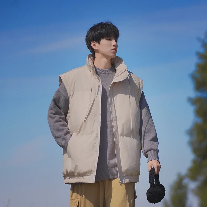 الرجال الشتاء في الهواء الطلق بسيط الرياضة الطبيعية الترفيه يندبروف تنفس الملابس القطنية في الهواء الطلق موضة الاتجاه سترة سميكة الدافئة