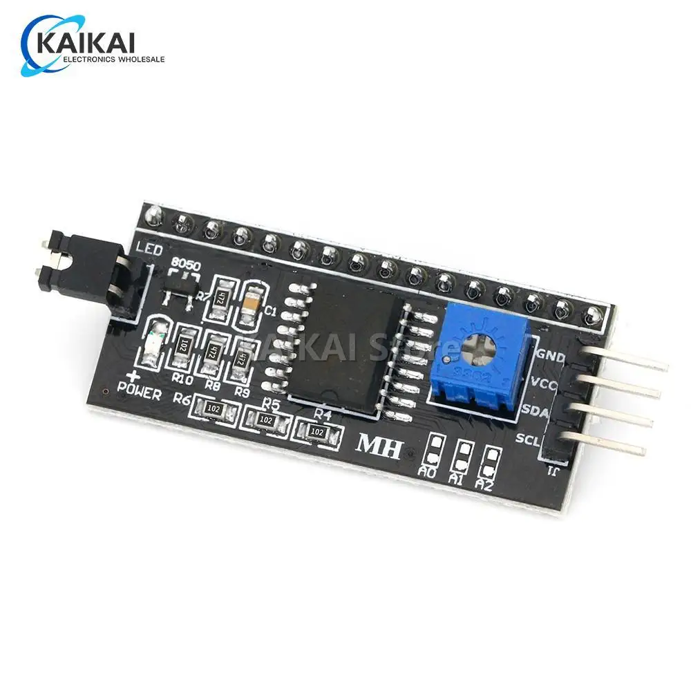 IIC I2C TWI SPI Serial Interface Board Port 1602 2004 LCD LCD1602 Adapter Plate LCD Adapter Converter Module PCF8574