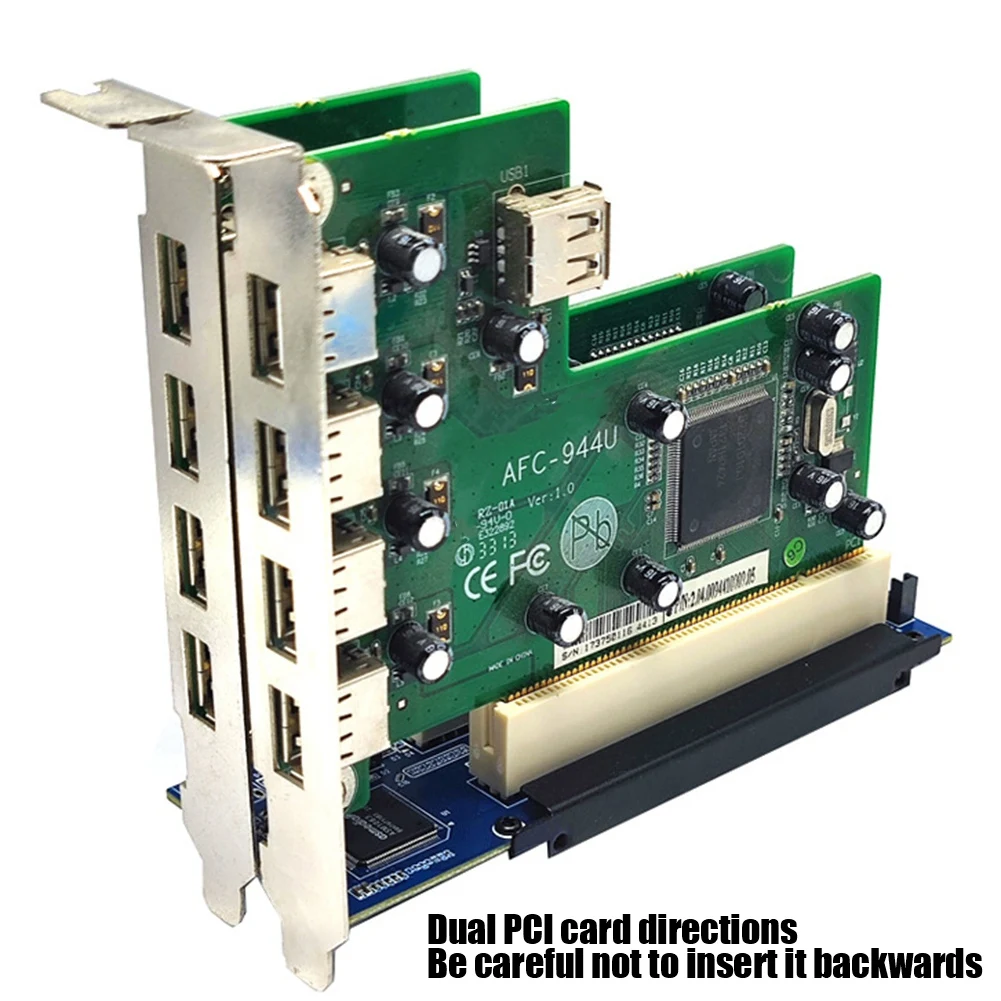 PCI-E To PCI Adapter Card PCIE To 2 PCI Slot Support Capture Card Golden Tax Card Sound Card Parallel Port Card