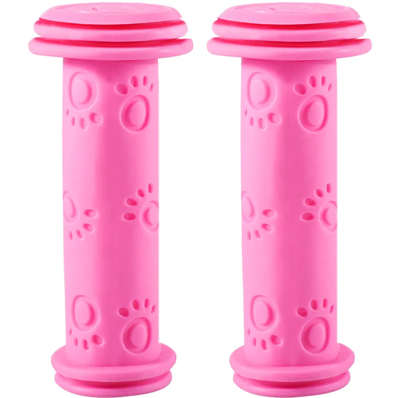 2 Pcs Rubber Bike Bicycle Handle Bar Grips Anti-slip Waterproof Tricycle Scooter Handlebar For Kids Child Cycling Handle Bars