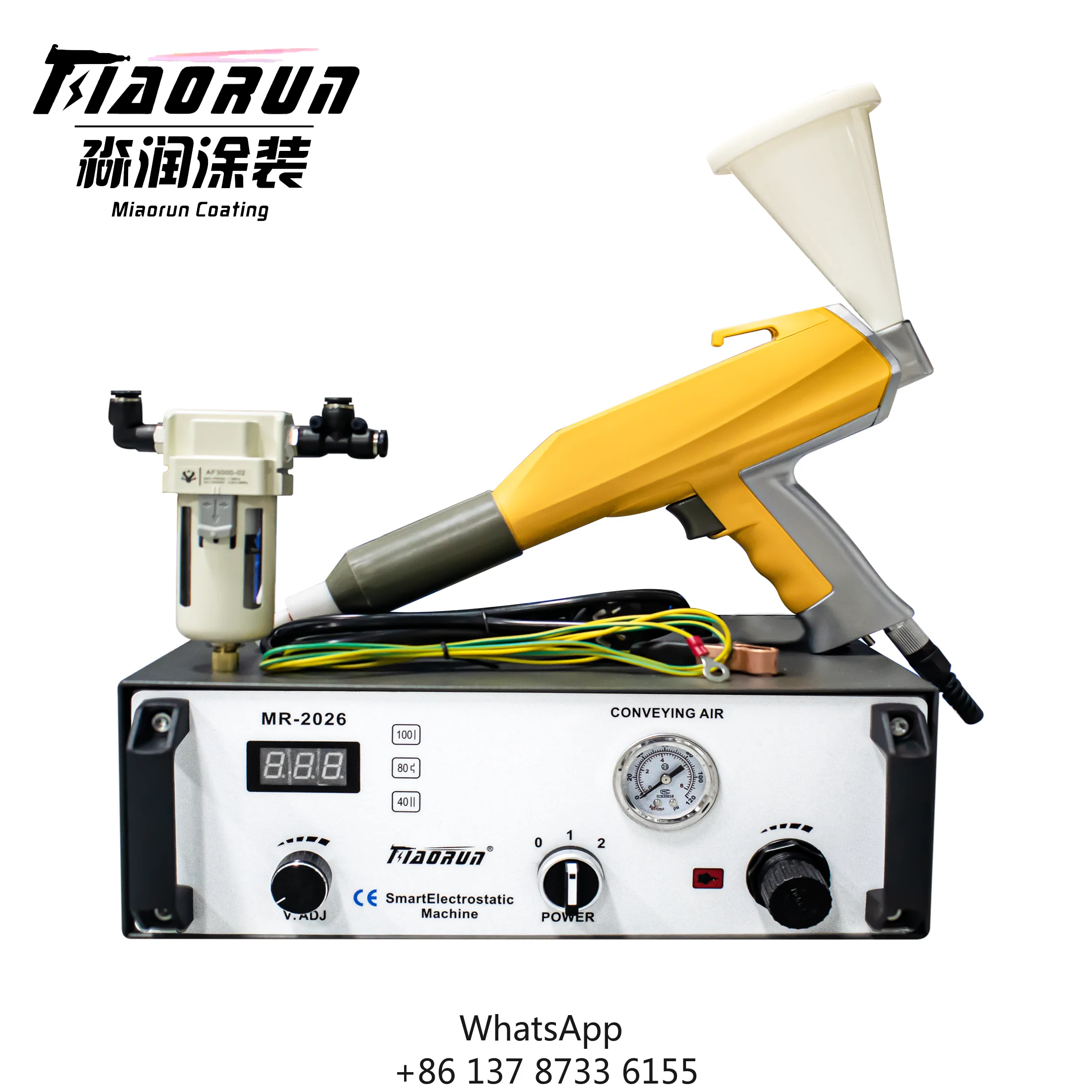 Small Electrostatic Powder Spraying Machine Electrostatic Spray Gun