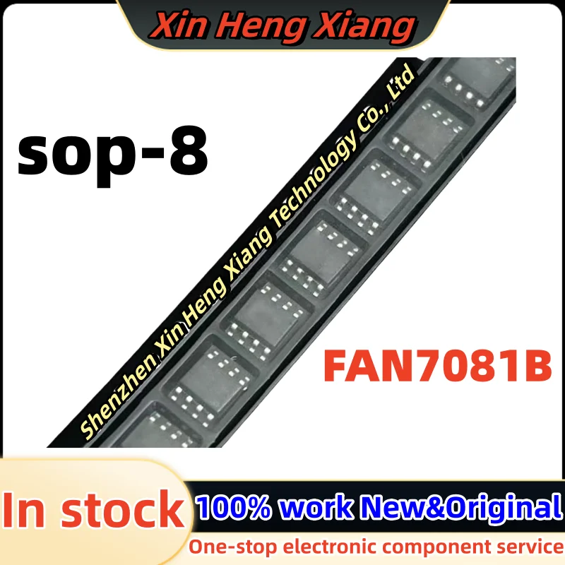 

(5-10pcs)FAN7081B FAN7081BMX 7081B sop-8