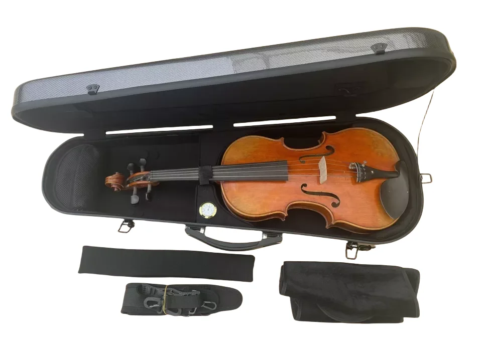 New 15-16.5inch Viola Case Carbon Fiber Hard Shell Violin Box Strong Light Carry Viola Cases