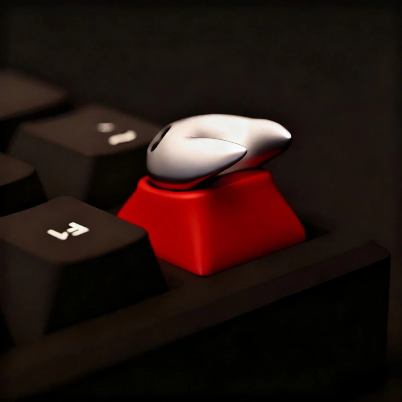 لعبة الفارس المجوف Silksong THK الدبور تأثيري Keycap الراتنج لوحة المفاتيح الديكور Kawaii اكسسوارات 2 قطعة/المجموعة حلية الدعامة