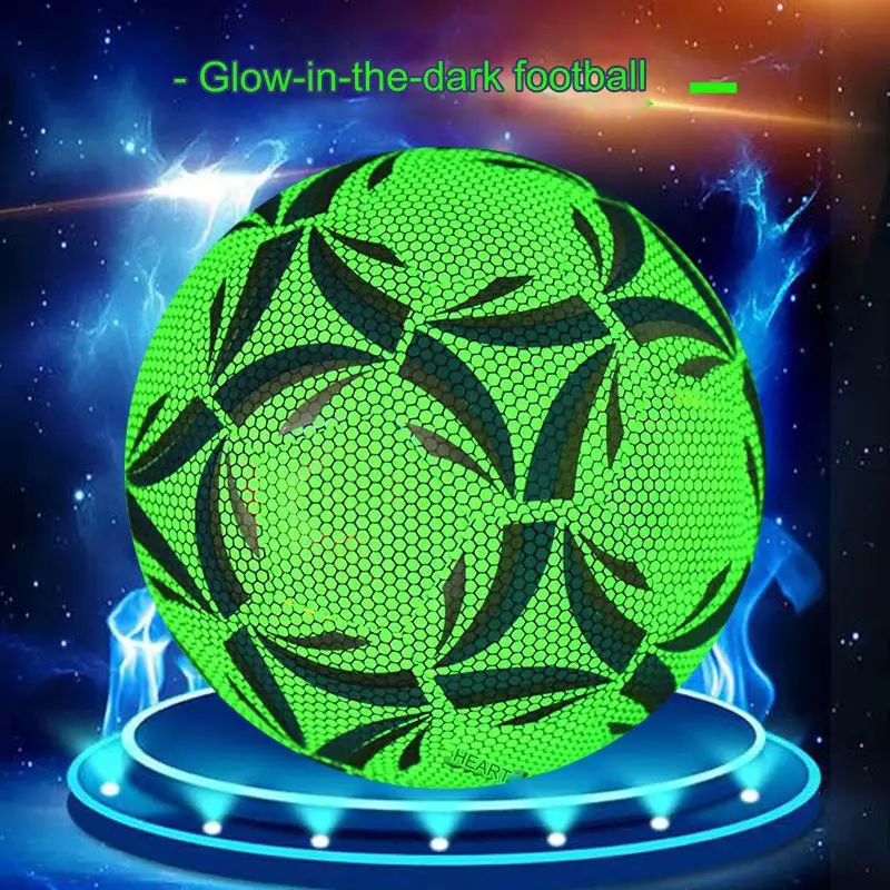 Luminous Fluorescent Reflective Luminous No. 5 Competition Training Children Football Primary School Students Special Kelme