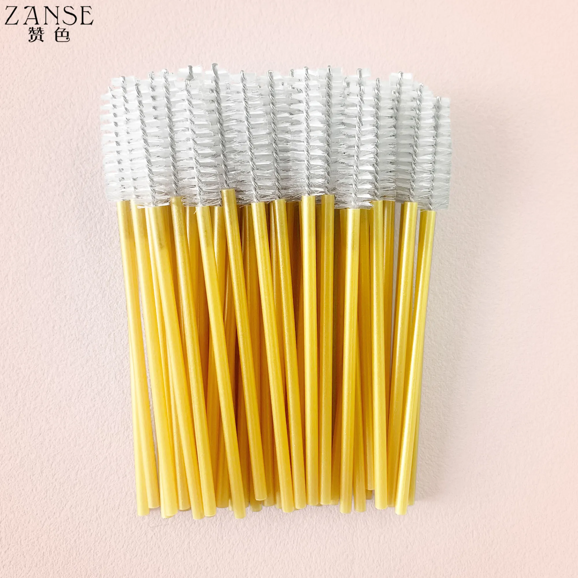 500pcs Eyelash Brush Makeup Brush Mascara Wands Eyelash Extension Tools Applicator Lash Extension Supplies Wholesale