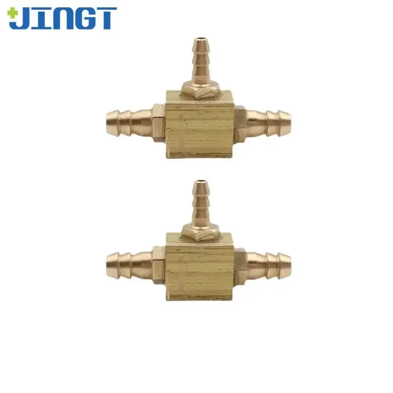 dentist Dental Chair Accessories Three-Way Valve Body: Copper Tee Trachea Joint for Integrated Water and Gas Absorption Control