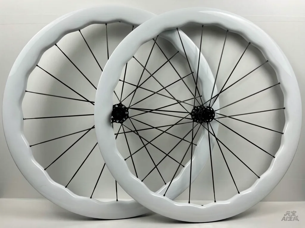 

2026 New 700c Wheels Carbon Road Fiber Wheelset Bike Road Disc Brake Wheelset Bicycle Tubeless Clincher Tires