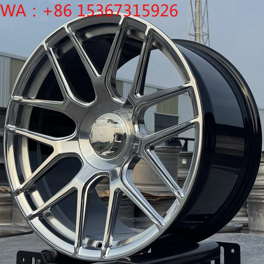 Matte Brushed Red Deep Concave Forged Monoblock Wheel Rims 19-22 Inch 5x114.3 Sport Racing Car Replacement Rims