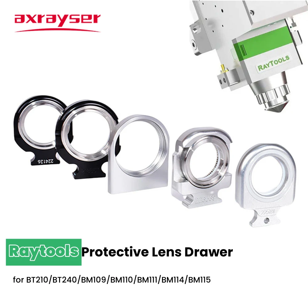 Laserowe ochronne gniazdo podstawowe do Raytools BT240S BM109 BM111 BM110 głowica tnąca światłowodowa uchwyt na szkło gniazda obiektywu