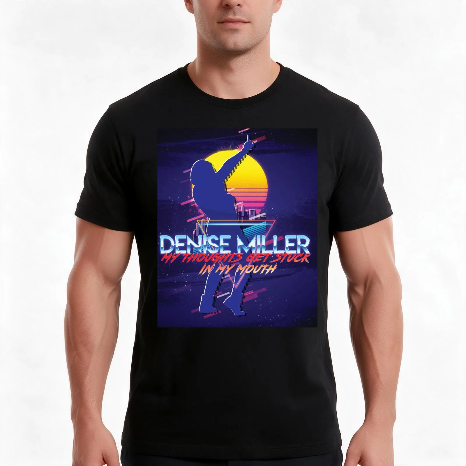Denise Tour Shirt Stan Against Evil T-Shirt Summer Casual Cotton Tee Oversized Streetwear Tops Vintage Graphic Print