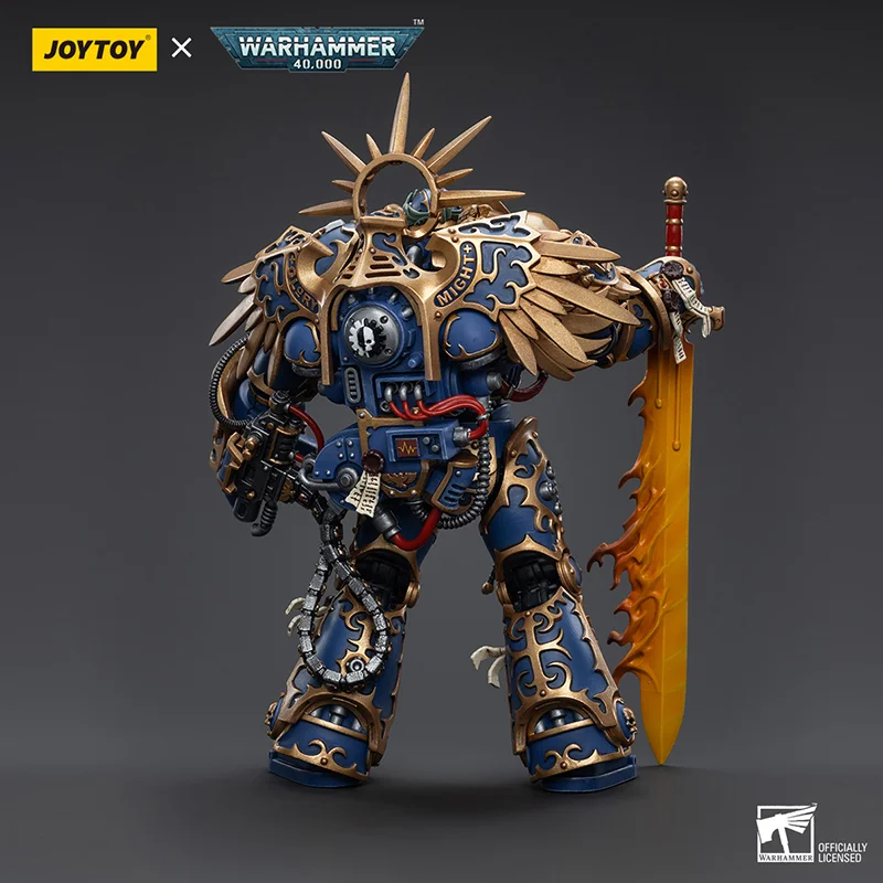 In Stock Original Genuine JOYTOY Ultramarines Primarch  Roboute Guilliman Male Soldier Action Model Art Collection Toy Gifts