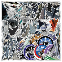 50 Pcs/Set Fighter Sticker Self Adhesive Waterproof Graffiti Stickers for Laptop Stationery Notebook Guitar Decoration Decals