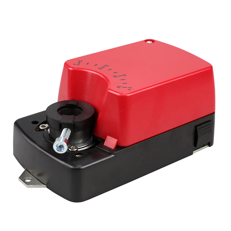 6Nm AC 220V Modulating Control Damper Actuator Rotary Electric HVAC System Motor Control Air Motorized Damper Actuator
